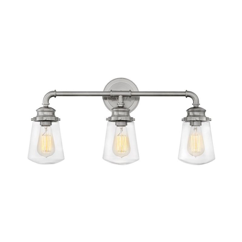 Fritz Bath Wall Light-Hinkley Lighting-HINKLEY-5033BN-Bathroom Lighting3 Tier-Brushed Nickel-10-France and Son