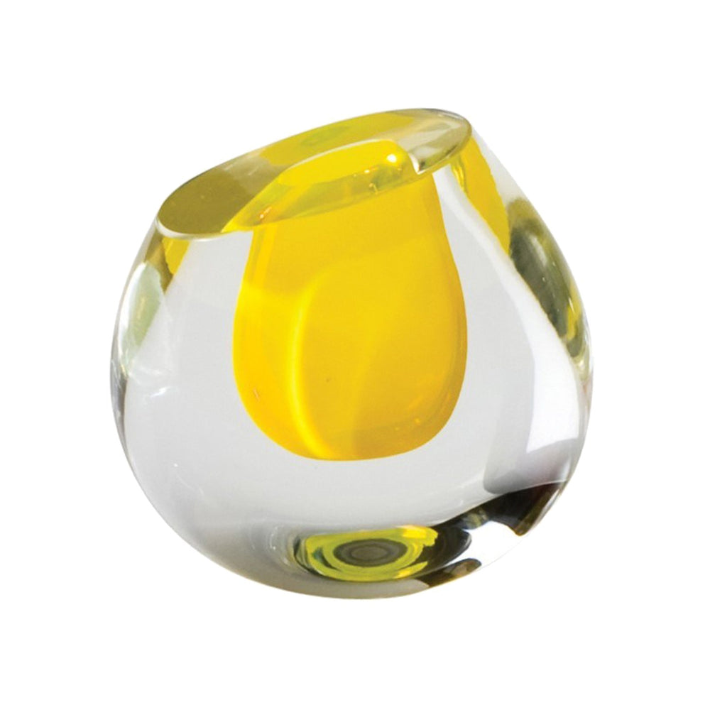 Color Drop Vase-Global Views-GVSA-6.60185-VasesLemon-2-France and Son