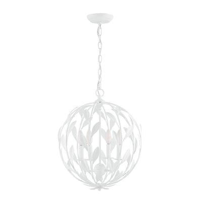 Broche 4 Light Sphere Mini Chandelier-Crystorama Lighting Company-CRYSTO-504-MT-Chandeliers-1-France and Son