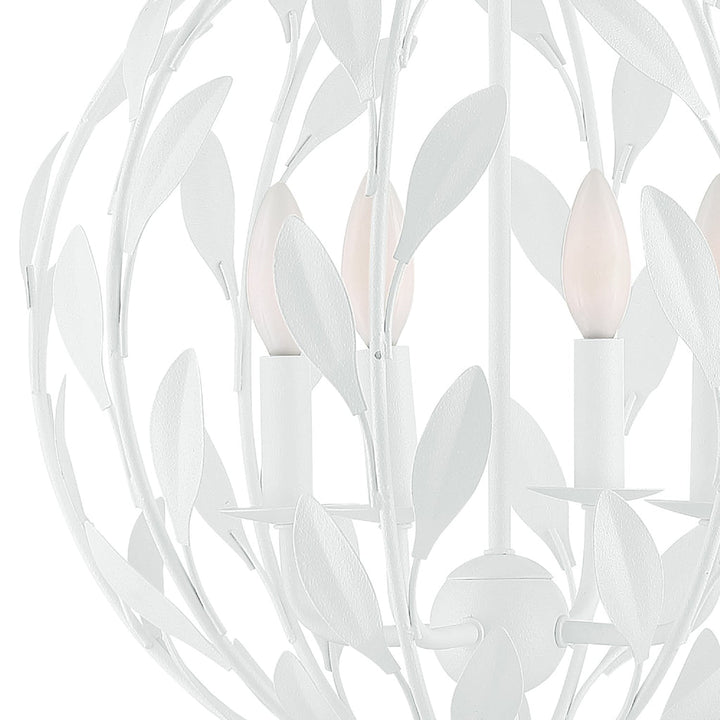 Broche 4 Light Sphere Mini Chandelier-Crystorama Lighting Company-CRYSTO-504-MT-Chandeliers-3-France and Son