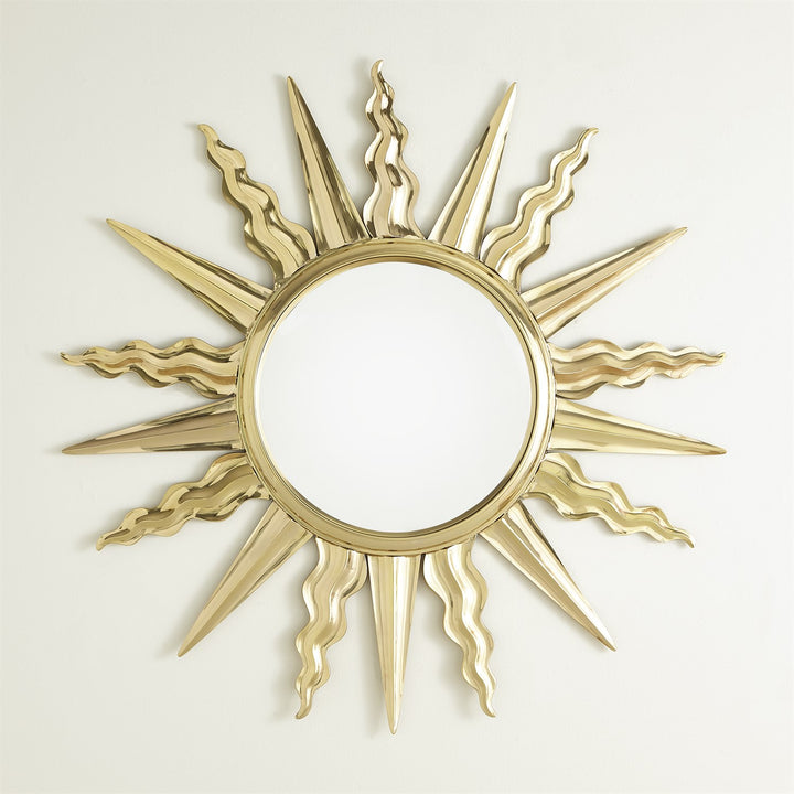 Soleil Mirror-Brass-Global Views-GVSA-RT9.90001-Mirrors-2-France and Son