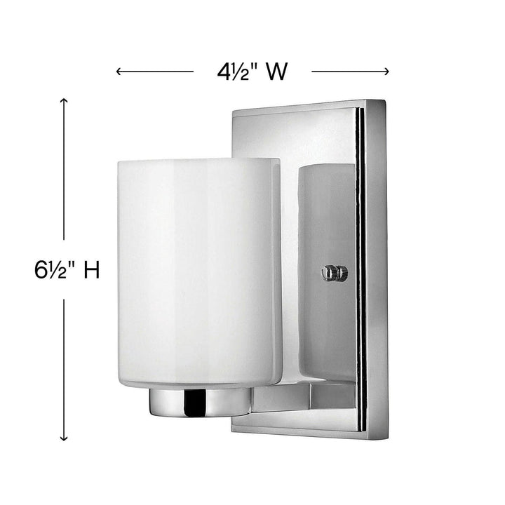 Miley - Single Light Vanity-Hinkley Lighting-HINKLEY-5050BN-Bathroom VanityNON-LED-Brushed Nickel-9-France and Son