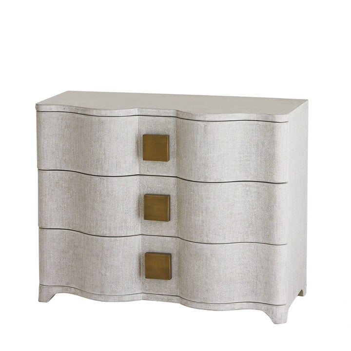 Toile Linen Chest-Global Views-GVSA-EB0231-Bookcases & CabinetsToile Linen Chest-4-France and Son