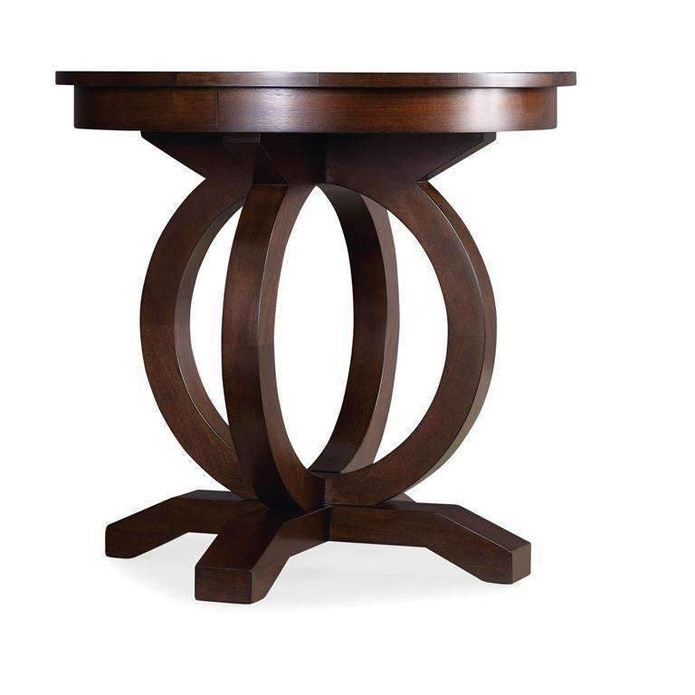 Kinsey Round End Table-Hooker-HOOKER-5066-80116-Side Tables-1-France and Son
