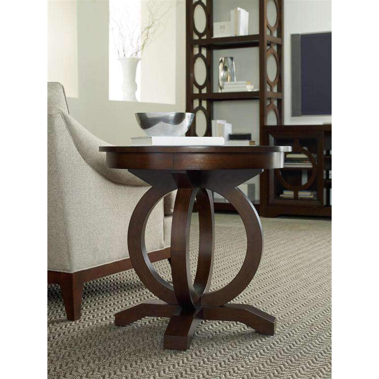Kinsey Round End Table-Hooker-HOOKER-5066-80116-Side Tables-2-France and Son