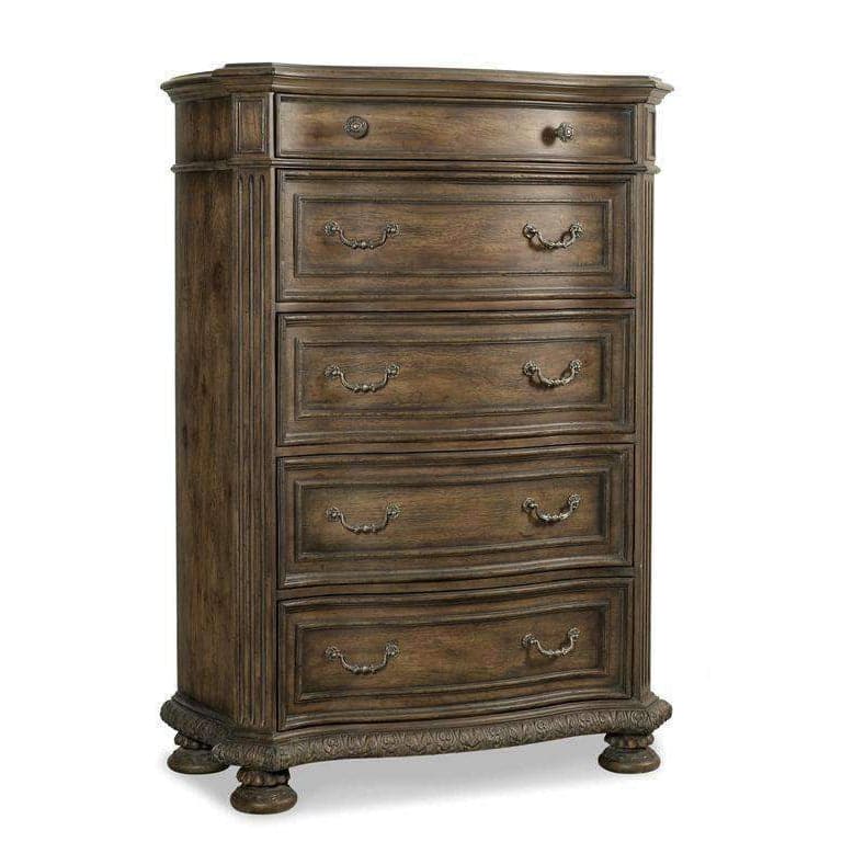 Rhapsody Five Drawer Chest-Hooker-HOOKER-5070-90010-Dressers-1-France and Son