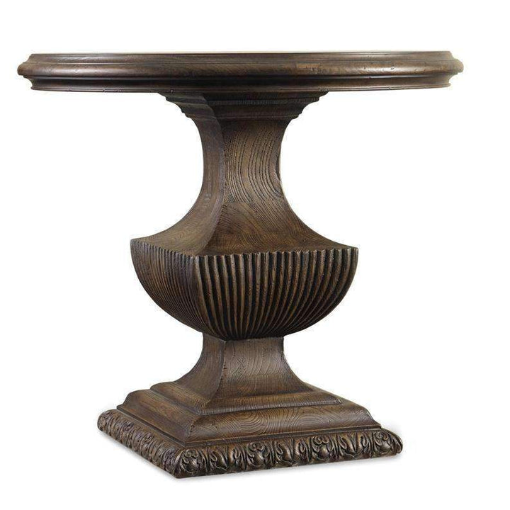 Rhapsody Urn Pedestal Nightstand-Hooker-HOOKER-5070-90015-Nightstands-1-France and Son