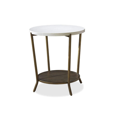 Playlist Round End Table-Universal Furniture-UNIV-507815-Side Tables-1-France and Son