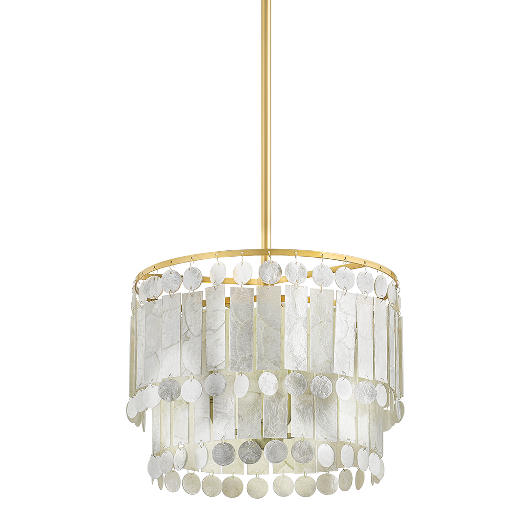 Melisa 3 Light Chandelier-Mitzi-HVL-H715803-AGB-Chandeliers-1-France and Son