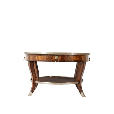 Around in Circles Cocktail Table-Theodore Alexander-THEO-5105-158-Coffee Tables-2-France and Son