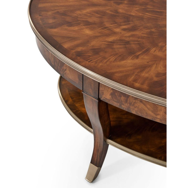 Around in Circles Cocktail Table-Theodore Alexander-THEO-5105-158-Coffee Tables-5-France and Son