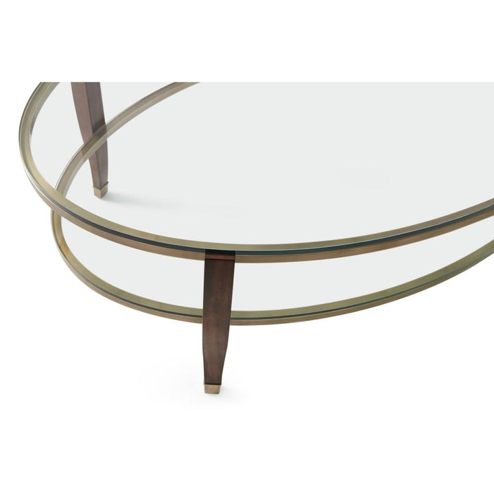 Seeing Double Cocktail Table-Theodore Alexander-THEO-5121-081-Coffee Tables-2-France and Son