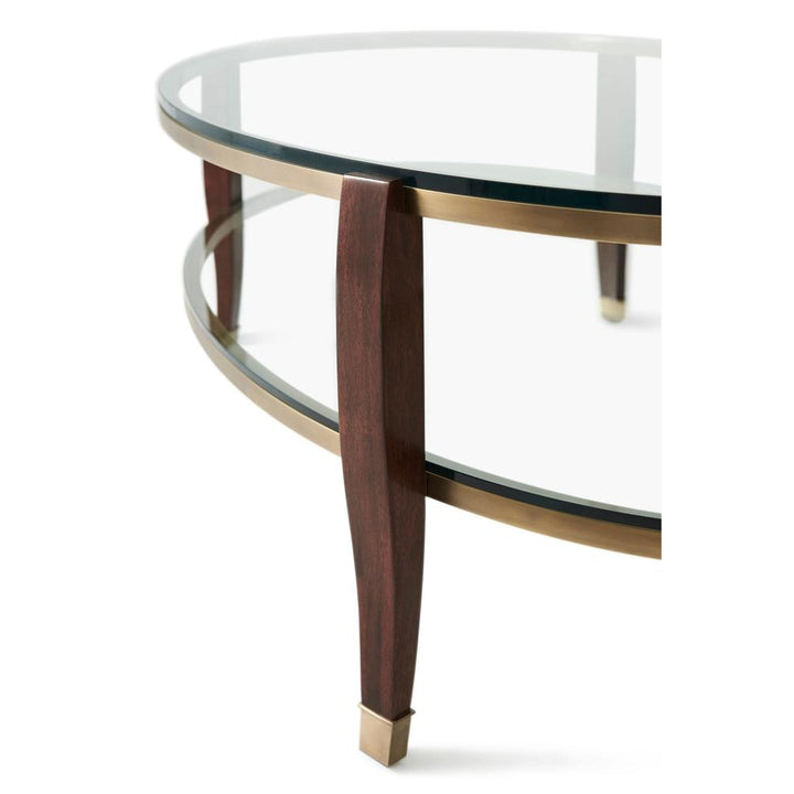 Seeing Double Cocktail Table-Theodore Alexander-THEO-5121-081-Coffee Tables-3-France and Son