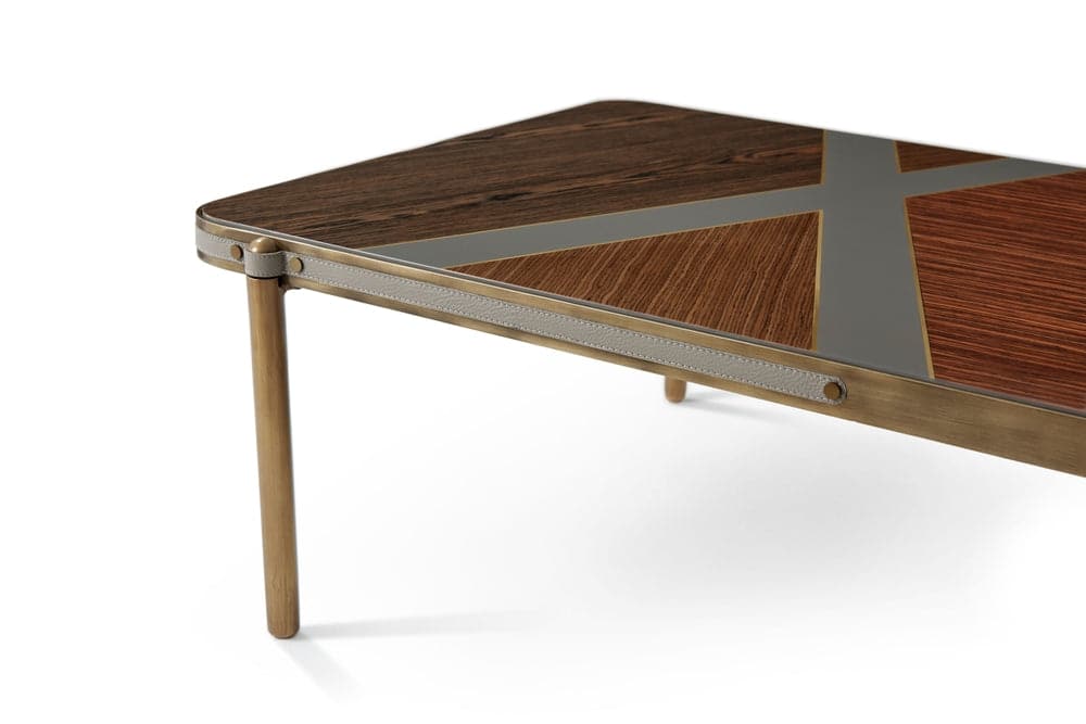 Iconic Rectangle Cocktail Table-Theodore Alexander-THEO-5129-028-Coffee TablesMarble-11-France and Son