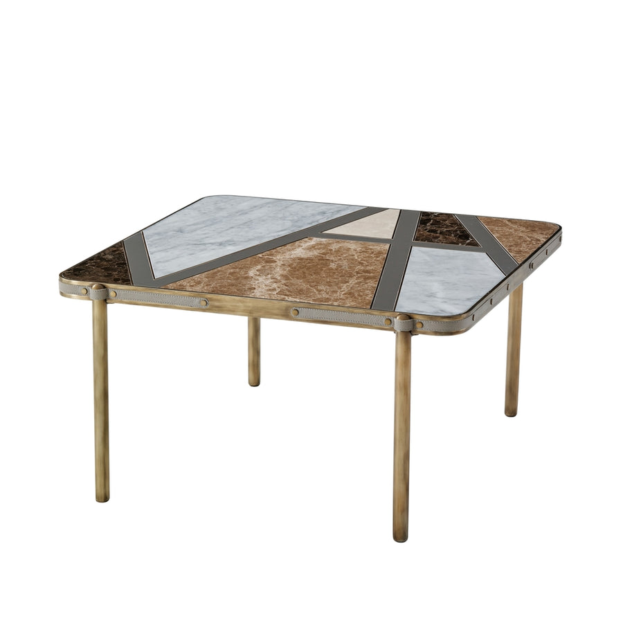 Iconic Square Cocktail Table-Theodore Alexander-THEO-5129-029-Coffee Tables-1-France and Son
