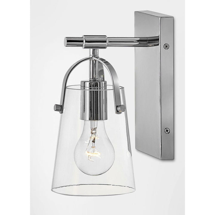 Foster - Single Light Vanity-Hinkley Lighting-HINKLEY-5130CM-Bathroom VanityChrome-2-France and Son