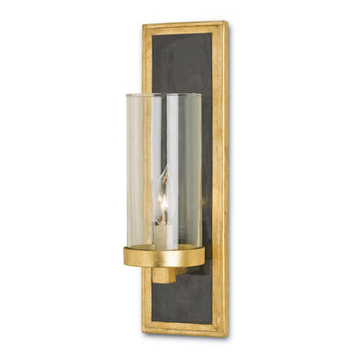 Charade Gold Wall Sconce-Currey-CURY-5140-Wall LightingContemporary Gold Leaf-1-France and Son