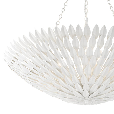 Broche 8 Light Chandelier-Crystorama Lighting Company-CRYSTO-519-MT-Chandeliers-6-France and Son