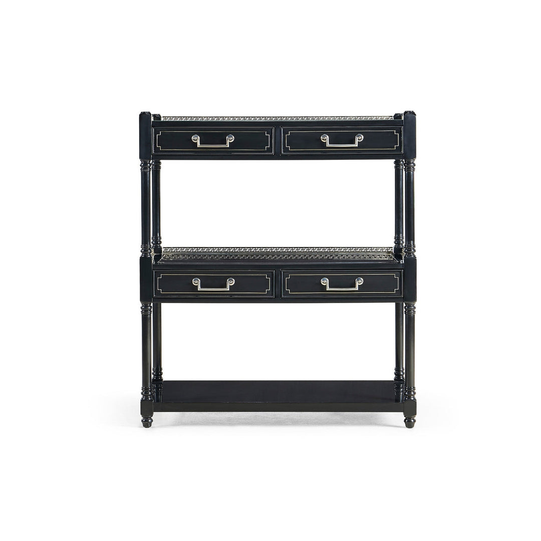 Flux Lacquer Étagère-Jonathan Charles-JCHARLES-492442-BLA-Bar Storage-2-France and Son