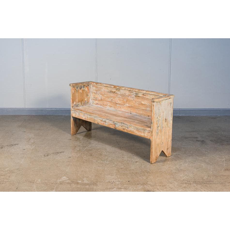 Beach House Bench-SARREID-SARREID-52697-BenchesBroken White-7-France and Son