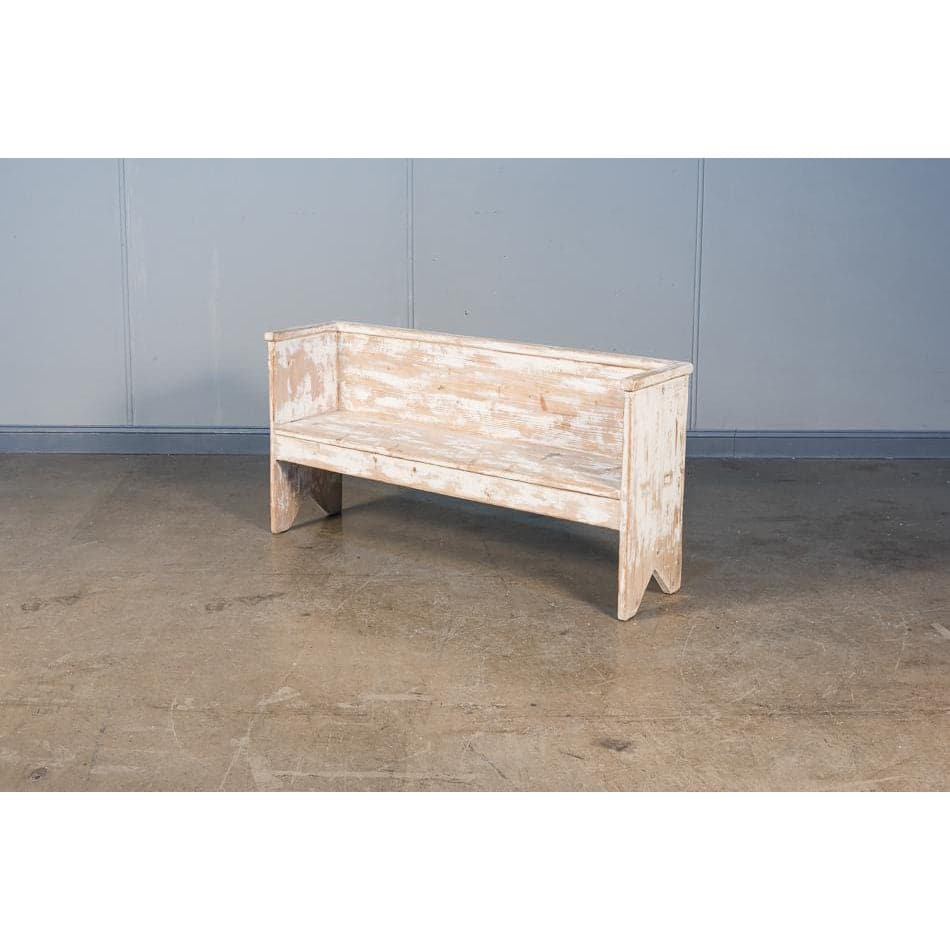 Beach House Bench-SARREID-SARREID-52697-BenchesBroken White-6-France and Son