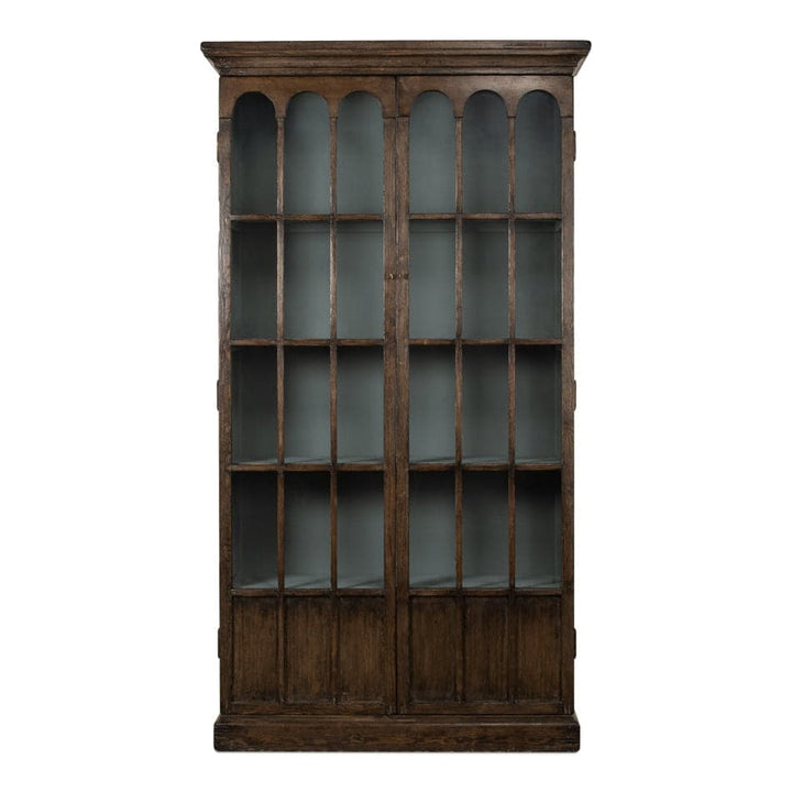 Refined Arches Tall Bookcase-SARREID-SARREID-52744-Bookcases & Cabinets-1-France and Son