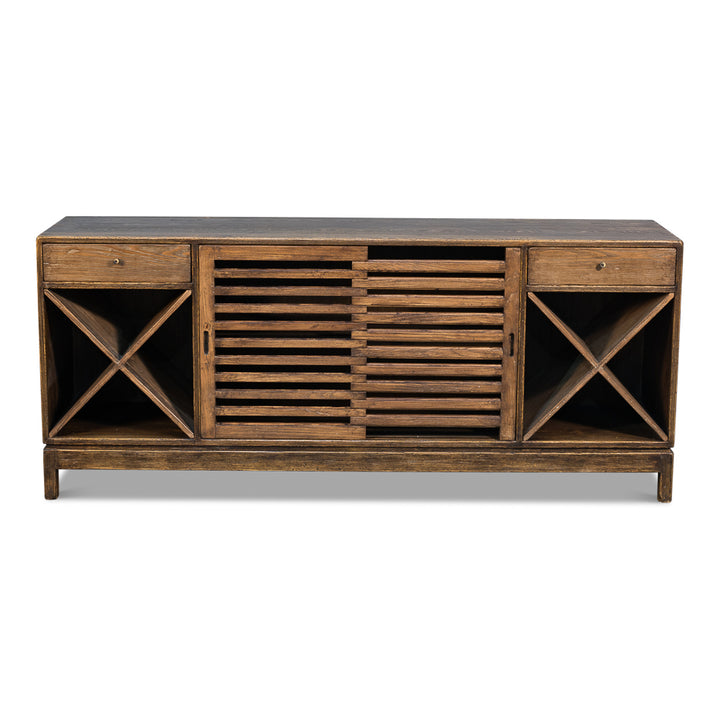 Wine Bar Sideboard-SARREID-SARREID-52751-Sideboards & Credenzas-3-France and Son