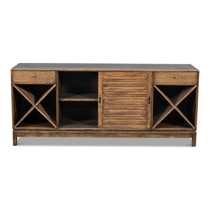 Wine Bar Sideboard-SARREID-SARREID-52751-Sideboards & Credenzas-4-France and Son