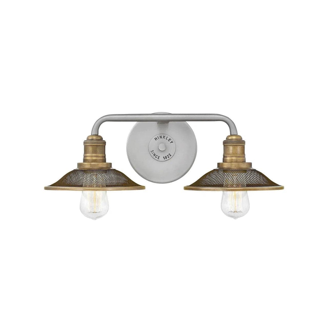 Bath Rigby - Two Light Vanity-Hinkley Lighting-HINKLEY-5292AN-Bathroom LightingAntique Nickel-1-France and Son