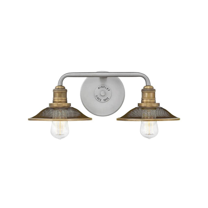 Bath Rigby - Two Light Vanity-Hinkley Lighting-HINKLEY-5292AN-Bathroom LightingAntique Nickel-1-France and Son