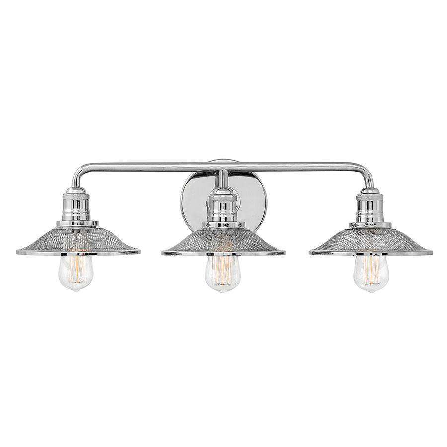 Bath Rigby Bath Three Light Polished Nickel-Hinkley Lighting-HINKLEY-5293PN-Bathroom Lighting-1-France and Son