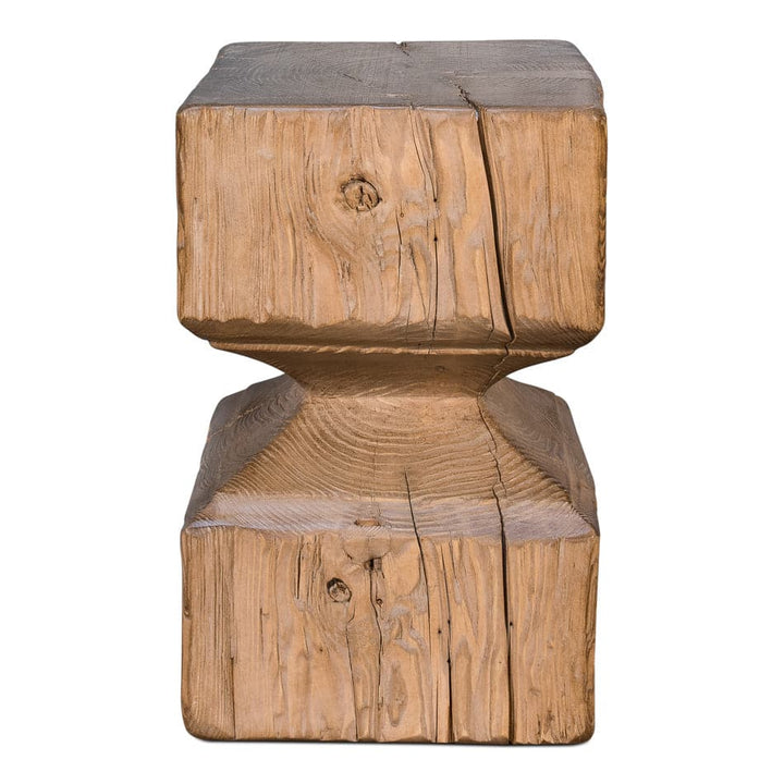 Beam End Stool-SARREID-SARREID-52979-Stools & Ottomans-2-France and Son