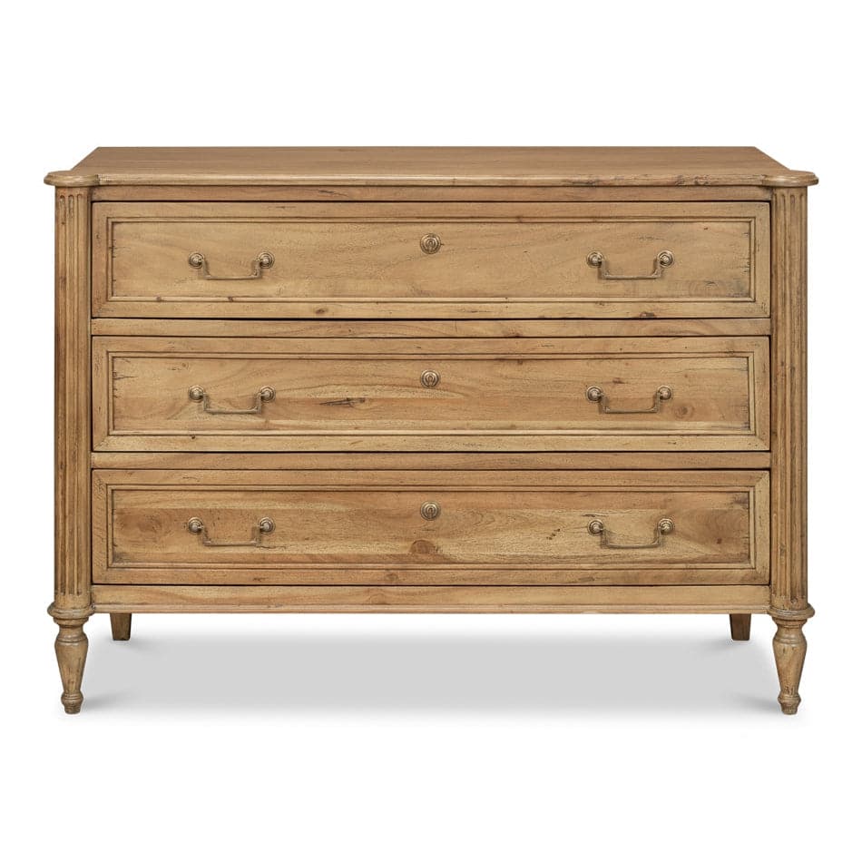 Chamberlain Chest Of Drawers - Driftwood-SARREID-SARREID-53008-Dressers-1-France and Son