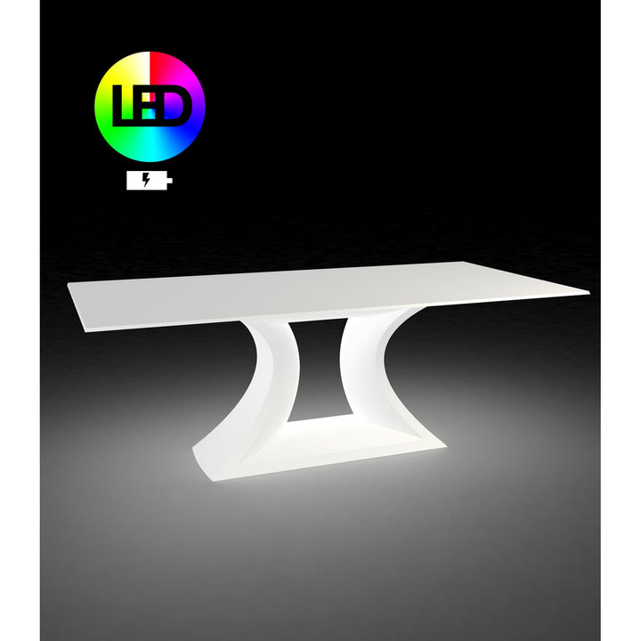 Rest Table XL By Vondom-Vondom-VONDOM-53011Y-Dining TablesLED RGBW Battery-9-France and Son