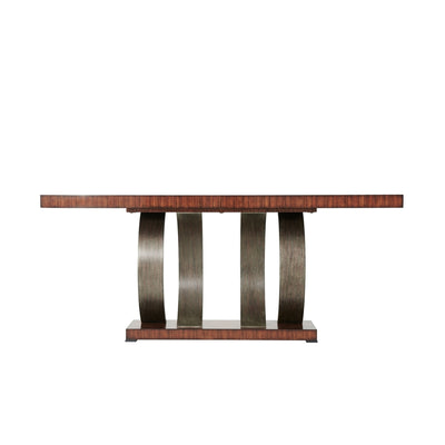 Inward Curve Console Table-Theodore Alexander-THEO-5305-181-Console Tables-4-France and Son