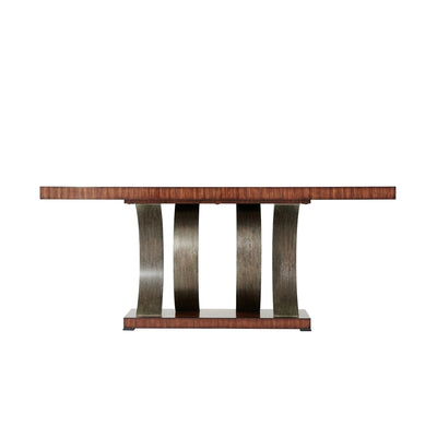Inward Curve Console Table-Theodore Alexander-THEO-5305-181-Console Tables-5-France and Son