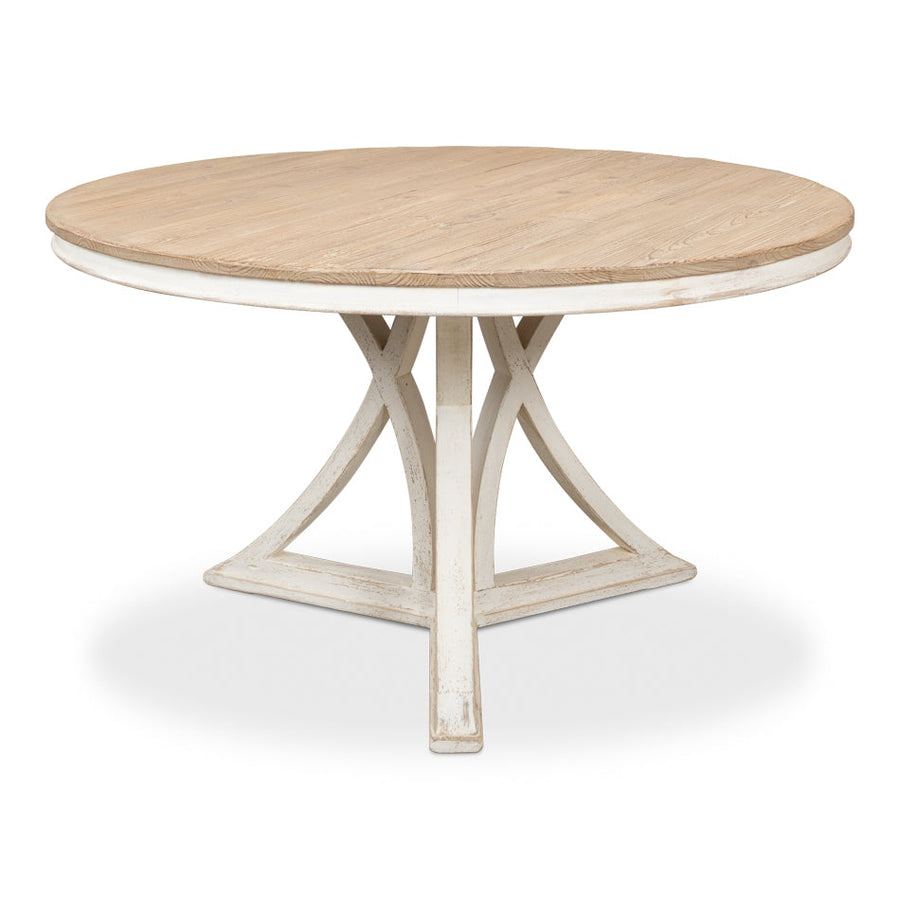 Flying Buttress Dining Table-SARREID-SARREID-53057-Dining Tables-1-France and Son