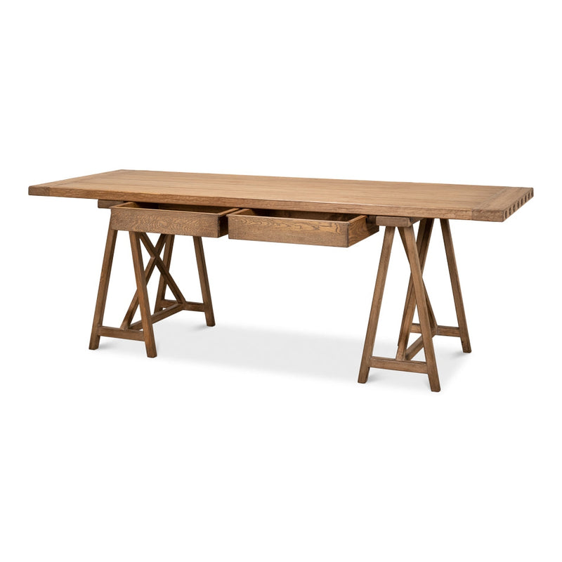 Sawhorse Desk-SARREID-SARREID-53083-Desks-2-France and Son
