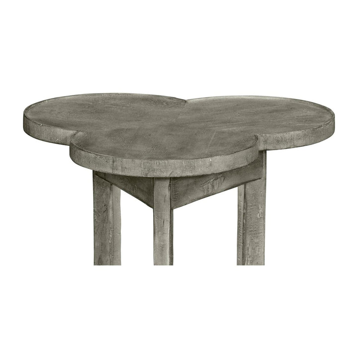 Trefoil Side Table-Jonathan Charles-JCHARLES-491037-DTM-Side TablesMedium Driftwood-3-France and Son