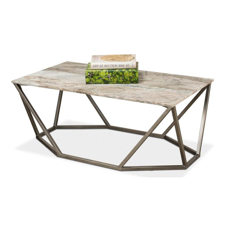 Trapezoid Coffee Table-SARREID-SARREID-53152-Coffee Tables-3-France and Son