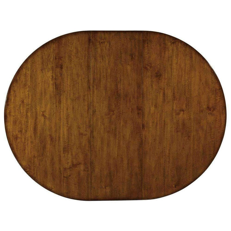 Tynecastle Round Pedestal Dining Table with One 18'' Leaf by Hooker