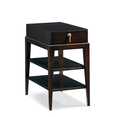 Stratos Tiered Side Table-Hickory White-HICW-533-22-Side Tables-1-France and Son