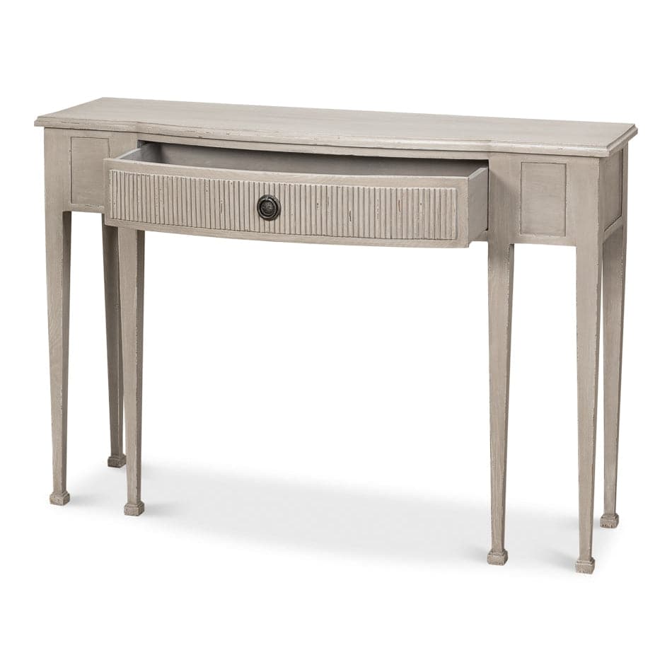 Madora Bungalow Console Table-SARREID-SARREID-53308-Console TablesGrey Traditional-2-France and Son