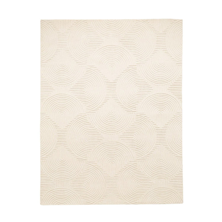 Arches Rug - Ivory/Ivory-Global Views-GVSA-9.92792-RugsIvory/Ivory-9' x 12'-1-France and Son