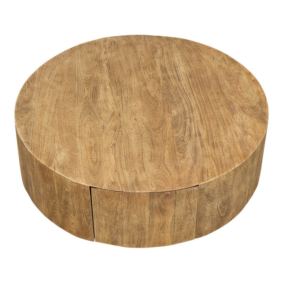 Old Barnwood Cocktail Table-SARREID-SARREID-53369-Coffee Tables-3-France and Son