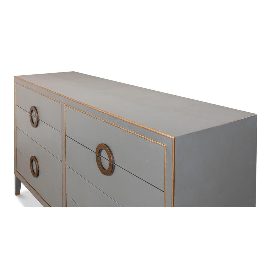 Lennox Chest Of Drawers-SARREID-SARREID-53392-Dressers-3-France and Son