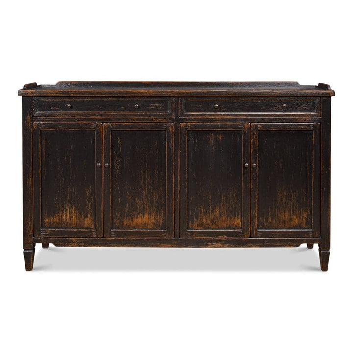 Madigan Sideboard-SARREID-SARREID-53412-5-Sideboards & CredenzasBlack-2-France and Son