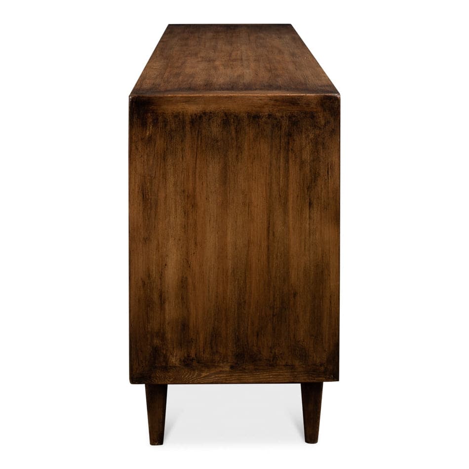 Reese Sideboard - Brown-SARREID-SARREID-53416-2-Sideboards & CredenzasBrown-5-France and Son