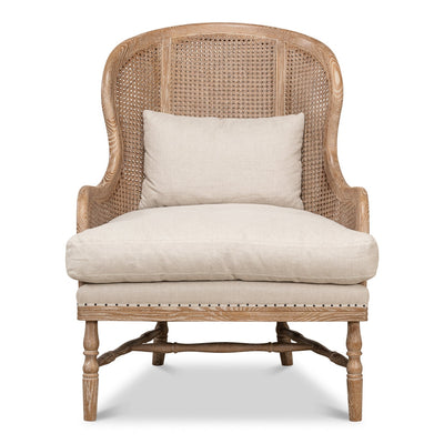 Randolph Wing Chair-SARREID-SARREID-53473-Lounge Chairs-1-France and Son