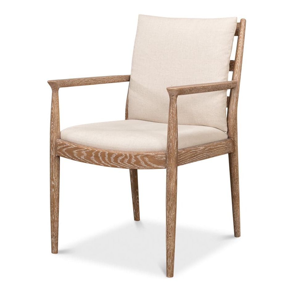 Tugen Armchair-SARREID-SARREID-53474-Outdoor Dining Arm Chair-3-France and Son